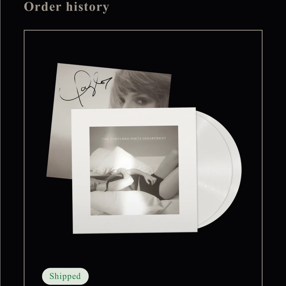 will take offers! taylor swift signed vinyl